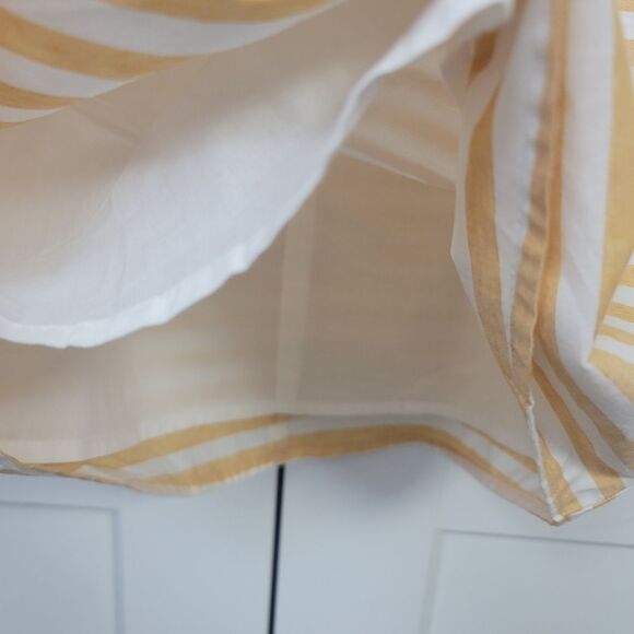 Sabo Skirt Beige and White Striped Mini Dress - Picture 7 of 10